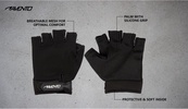 Pirštinės fitnesui AVENTO 42AB S/M Black 2